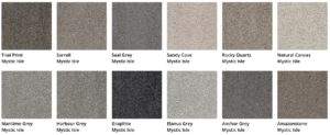 Nylon Carpet Colours